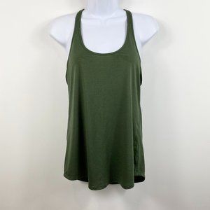 Lululemon Loose Fit Olive Green Tank Top Size 4